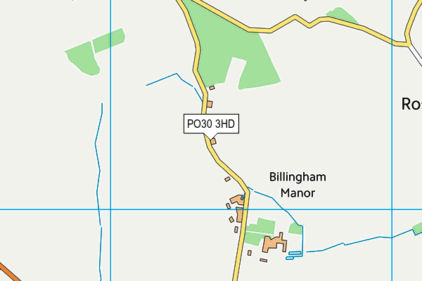 PO30 3HD map - OS VectorMap District (Ordnance Survey) PO30 3HD map - OS VectorMap District (Ordnance Survey)