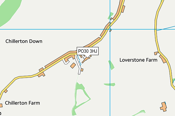 PO30 3HJ map - OS VectorMap District (Ordnance Survey) PO30 3HJ map - OS VectorMap District (Ordnance Survey)