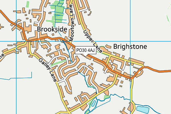 PO30 4AJ map - OS VectorMap District (Ordnance Survey) PO30 4AJ map - OS VectorMap District (Ordnance Survey)