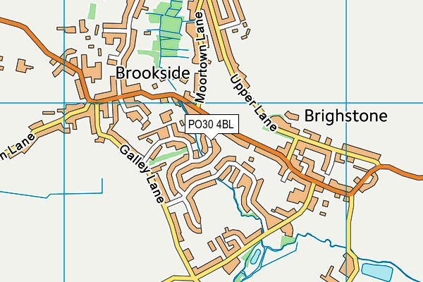 PO30 4BL map - OS VectorMap District (Ordnance Survey) PO30 4BL map - OS VectorMap District (Ordnance Survey)