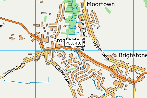 PO30 4DJ map - OS VectorMap District (Ordnance Survey) PO30 4DJ map - OS VectorMap District (Ordnance Survey)