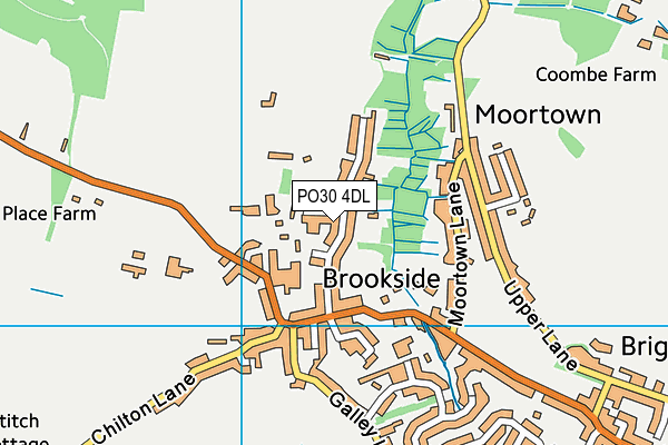 PO30 4DL map - OS VectorMap District (Ordnance Survey) PO30 4DL map - OS VectorMap District (Ordnance Survey)