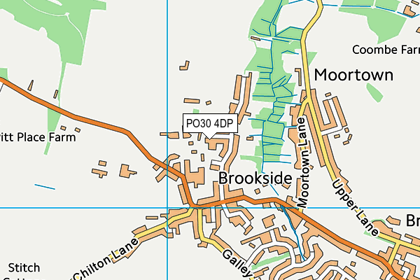 PO30 4DP map - OS VectorMap District (Ordnance Survey) PO30 4DP map - OS VectorMap District (Ordnance Survey)