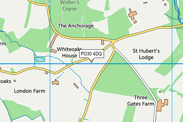 PO30 4DQ map - OS VectorMap District (Ordnance Survey) PO30 4DQ map - OS VectorMap District (Ordnance Survey)