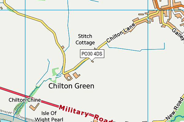 PO30 4DS map - OS VectorMap District (Ordnance Survey) PO30 4DS map - OS VectorMap District (Ordnance Survey)