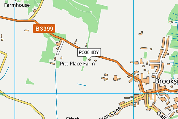 PO30 4DY map - OS VectorMap District (Ordnance Survey) PO30 4DY map - OS VectorMap District (Ordnance Survey)