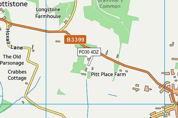PO30 4DZ map - OS VectorMap District (Ordnance Survey) PO30 4DZ map - OS VectorMap District (Ordnance Survey)