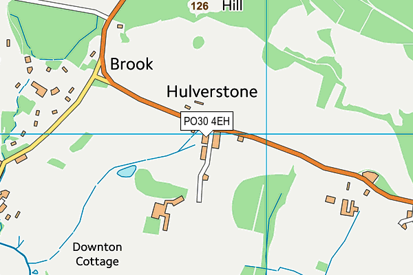PO30 4EH map - OS VectorMap District (Ordnance Survey) PO30 4EH map - OS VectorMap District (Ordnance Survey)