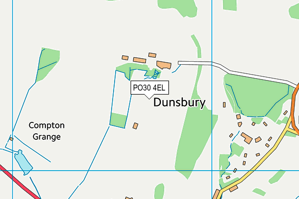 PO30 4EL map - OS VectorMap District (Ordnance Survey) PO30 4EL map - OS VectorMap District (Ordnance Survey)