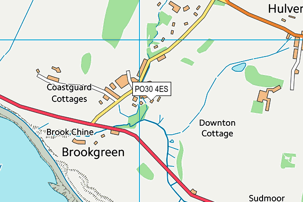 PO30 4ES map - OS VectorMap District (Ordnance Survey) PO30 4ES map - OS VectorMap District (Ordnance Survey)