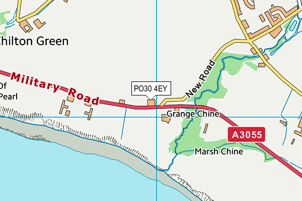 PO30 4EY map - OS VectorMap District (Ordnance Survey) PO30 4EY map - OS VectorMap District (Ordnance Survey)