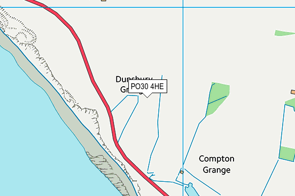 PO30 4HE map - OS VectorMap District (Ordnance Survey) PO30 4HE map - OS VectorMap District (Ordnance Survey)