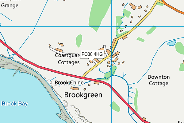 PO30 4HG map - OS VectorMap District (Ordnance Survey) PO30 4HG map - OS VectorMap District (Ordnance Survey)