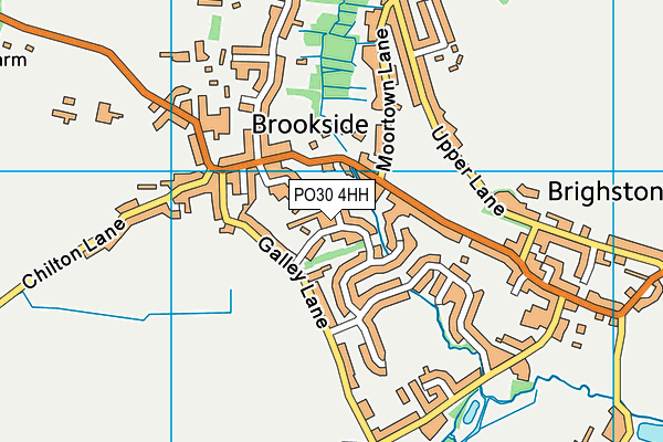 PO30 4HH map - OS VectorMap District (Ordnance Survey) PO30 4HH map - OS VectorMap District (Ordnance Survey)