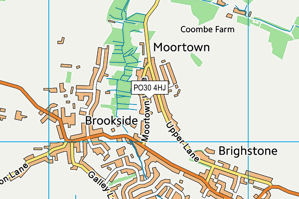 PO30 4HJ map - OS VectorMap District (Ordnance Survey) PO30 4HJ map - OS VectorMap District (Ordnance Survey)