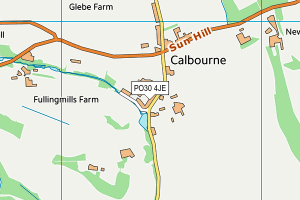 PO30 4JE map - OS VectorMap District (Ordnance Survey) PO30 4JE map - OS VectorMap District (Ordnance Survey)