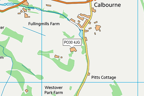 PO30 4JG map - OS VectorMap District (Ordnance Survey) PO30 4JG map - OS VectorMap District (Ordnance Survey)