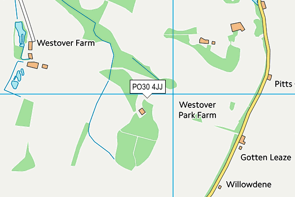 PO30 4JJ map - OS VectorMap District (Ordnance Survey) PO30 4JJ map - OS VectorMap District (Ordnance Survey)