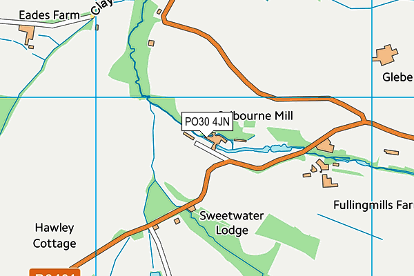 PO30 4JN map - OS VectorMap District (Ordnance Survey) PO30 4JN map - OS VectorMap District (Ordnance Survey)