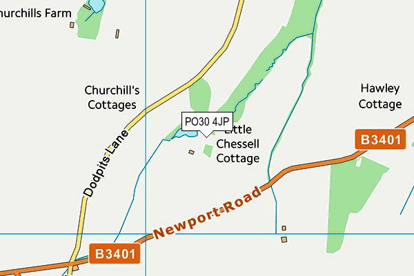 PO30 4JP map - OS VectorMap District (Ordnance Survey) PO30 4JP map - OS VectorMap District (Ordnance Survey)