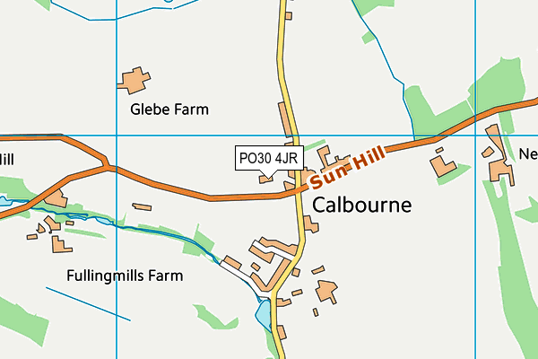 PO30 4JR map - OS VectorMap District (Ordnance Survey) PO30 4JR map - OS VectorMap District (Ordnance Survey)