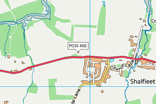 PO30 4NS map - OS VectorMap District (Ordnance Survey) PO30 4NS map - OS VectorMap District (Ordnance Survey)