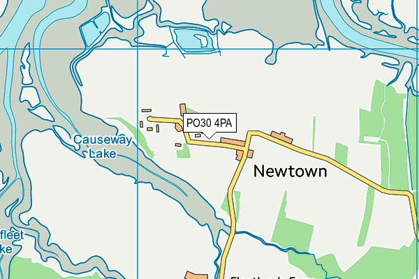 PO30 4PA map - OS VectorMap District (Ordnance Survey) PO30 4PA map - OS VectorMap District (Ordnance Survey)