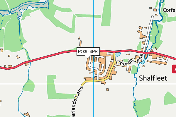 PO30 4PR map - OS VectorMap District (Ordnance Survey) PO30 4PR map - OS VectorMap District (Ordnance Survey)
