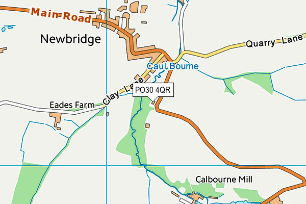PO30 4QR map - OS VectorMap District (Ordnance Survey) PO30 4QR map - OS VectorMap District (Ordnance Survey)
