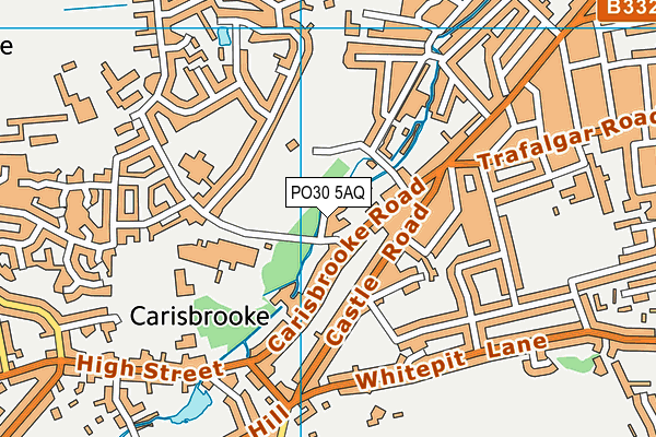 PO30 5AQ map - OS VectorMap District (Ordnance Survey) PO30 5AQ map - OS VectorMap District (Ordnance Survey)