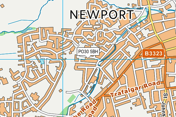 PO30 5BH map - OS VectorMap District (Ordnance Survey) PO30 5BH map - OS VectorMap District (Ordnance Survey)