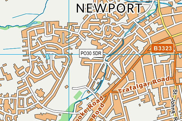 PO30 5DR map - OS VectorMap District (Ordnance Survey) PO30 5DR map - OS VectorMap District (Ordnance Survey)