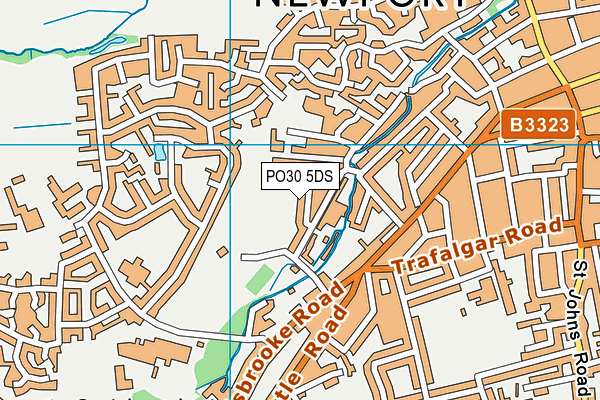 PO30 5DS map - OS VectorMap District (Ordnance Survey) PO30 5DS map - OS VectorMap District (Ordnance Survey)