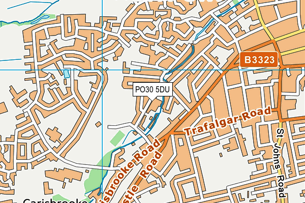 PO30 5DU map - OS VectorMap District (Ordnance Survey) PO30 5DU map - OS VectorMap District (Ordnance Survey)