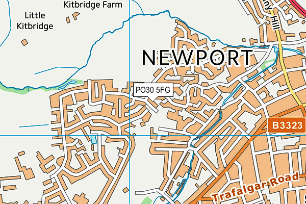 PO30 5FG map - OS VectorMap District (Ordnance Survey) PO30 5FG map - OS VectorMap District (Ordnance Survey)