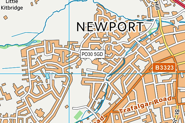 PO30 5GD map - OS VectorMap District (Ordnance Survey) PO30 5GD map - OS VectorMap District (Ordnance Survey)