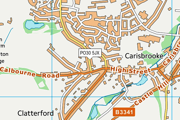 PO30 5JX map - OS VectorMap District (Ordnance Survey) PO30 5JX map - OS VectorMap District (Ordnance Survey)