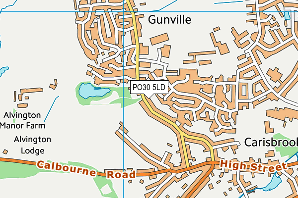 PO30 5LD map - OS VectorMap District (Ordnance Survey) PO30 5LD map - OS VectorMap District (Ordnance Survey)