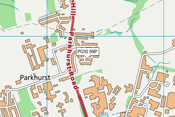 PO30 5NP map - OS VectorMap District (Ordnance Survey) PO30 5NP map - OS VectorMap District (Ordnance Survey)