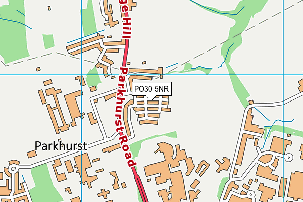 PO30 5NR map - OS VectorMap District (Ordnance Survey) PO30 5NR map - OS VectorMap District (Ordnance Survey)