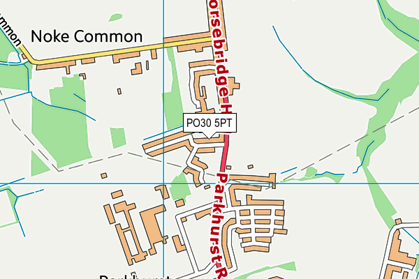 PO30 5PT map - OS VectorMap District (Ordnance Survey) PO30 5PT map - OS VectorMap District (Ordnance Survey)