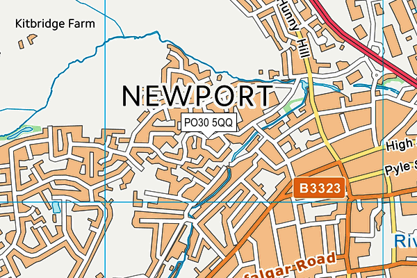 PO30 5QQ map - OS VectorMap District (Ordnance Survey) PO30 5QQ map - OS VectorMap District (Ordnance Survey)