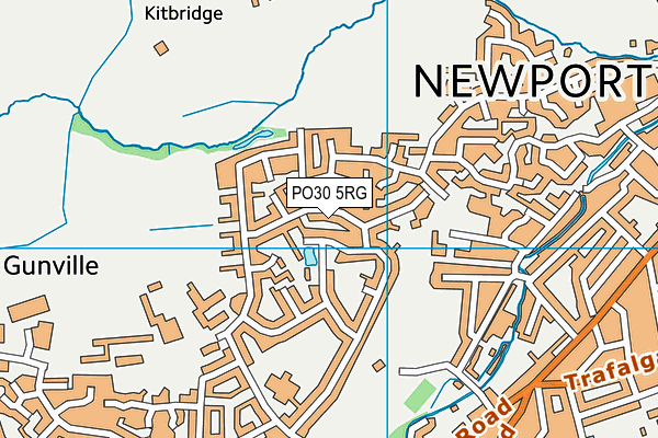 PO30 5RG map - OS VectorMap District (Ordnance Survey) PO30 5RG map - OS VectorMap District (Ordnance Survey)