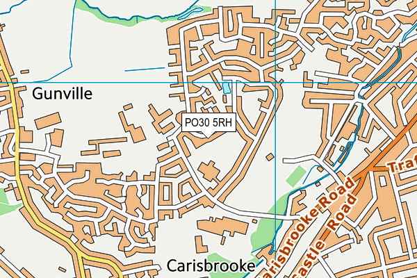 PO30 5RH map - OS VectorMap District (Ordnance Survey) PO30 5RH map - OS VectorMap District (Ordnance Survey)