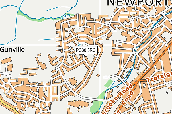 PO30 5RQ map - OS VectorMap District (Ordnance Survey) PO30 5RQ map - OS VectorMap District (Ordnance Survey)
