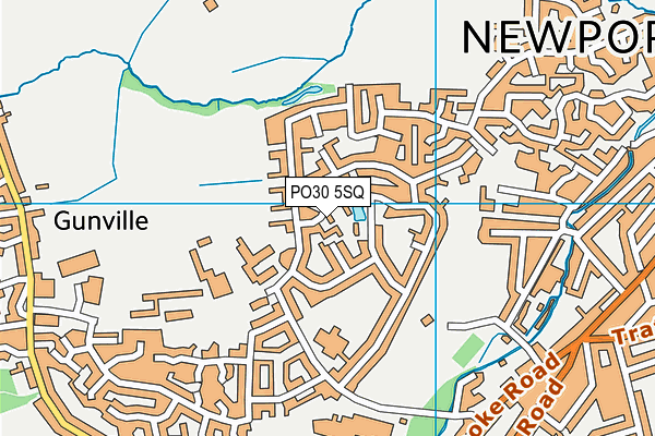 PO30 5SQ map - OS VectorMap District (Ordnance Survey) PO30 5SQ map - OS VectorMap District (Ordnance Survey)