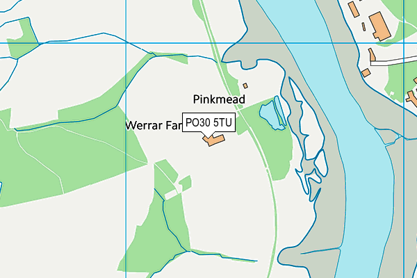 PO30 5TU map - OS VectorMap District (Ordnance Survey) PO30 5TU map - OS VectorMap District (Ordnance Survey)