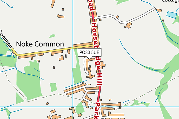 PO30 5UE map - OS VectorMap District (Ordnance Survey) PO30 5UE map - OS VectorMap District (Ordnance Survey)