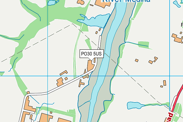 PO30 5US map - OS VectorMap District (Ordnance Survey) PO30 5US map - OS VectorMap District (Ordnance Survey)