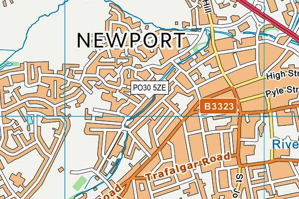 PO30 5ZE map - OS VectorMap District (Ordnance Survey) PO30 5ZE map - OS VectorMap District (Ordnance Survey)